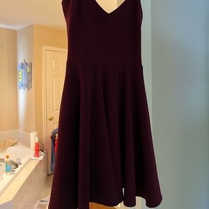 Maroon mini dress from Windsor